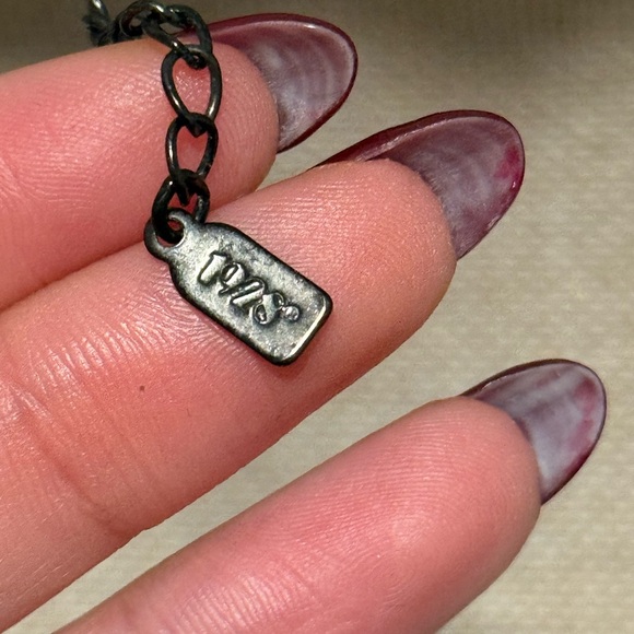 Vintage 1928 Black Beaded Choker - Picture 4 of 5